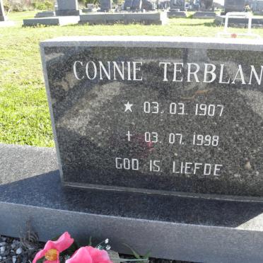 TERBLANS Connie 1907-1998