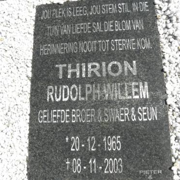 THIRION Rudolph Willem 1965-2003