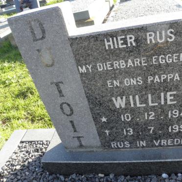 TOIT Willie, du 1949-1990