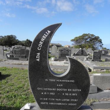 TOIT Ada Cornelia, du 1952-1972