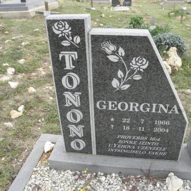 TONONO Georgina 1966-2004