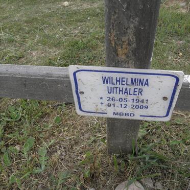 UITHALER Wilhelmina 1941-2009
