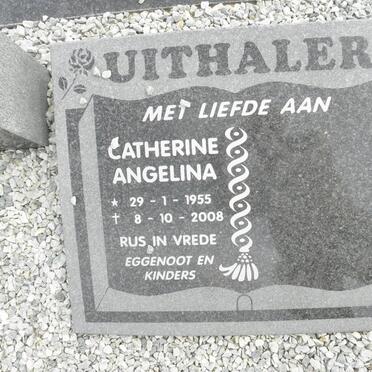 UITHALER Catherine Angelina 1955-2008