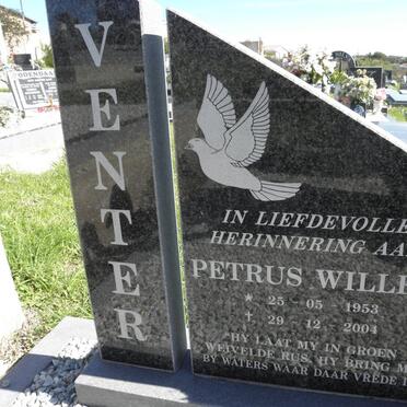 VENTER Petrus Willem 1953-2004