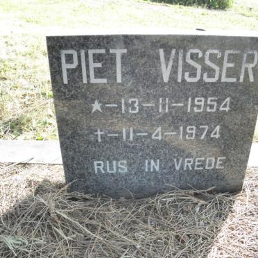 VISSER Piet 1954-1974