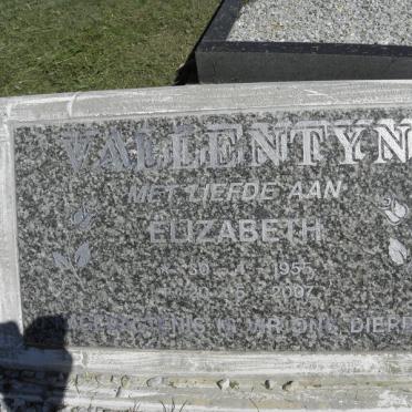 VALENTYN Elizabeth 1955-2007