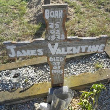 VALENTINE James 1932-1993