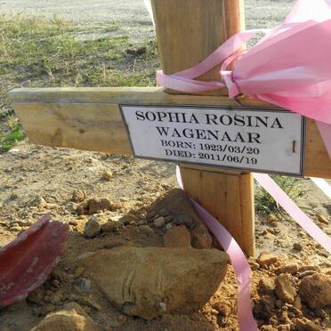 WAGENAAR Sophia Rosina 1923-2011