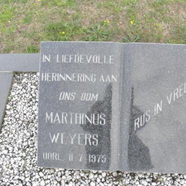 WEYERS Marthinus -1975