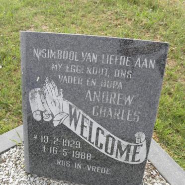 WELCOME Andrew Charles 1929-1988