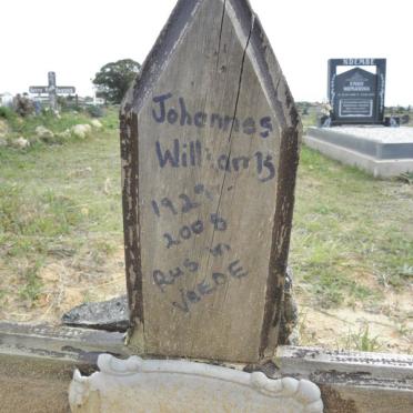 WILLIAMS Johannes 1929-2008