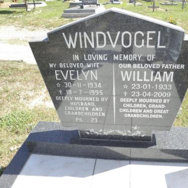 WINDVOGEL William 1933-2009 &amp; Evelyn 1934-1995