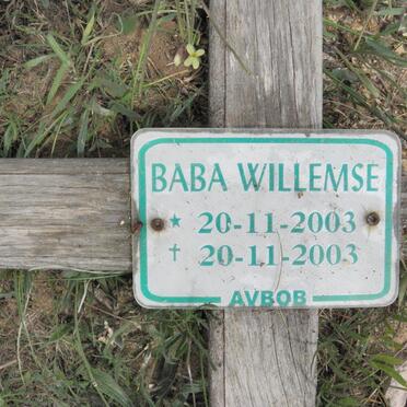 WILLEMSE Baba 2003-2003