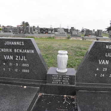 ZIJL Johannes Hendrik Benjamin, van 1905-1980 &amp; Norah Lililan 1915-1999