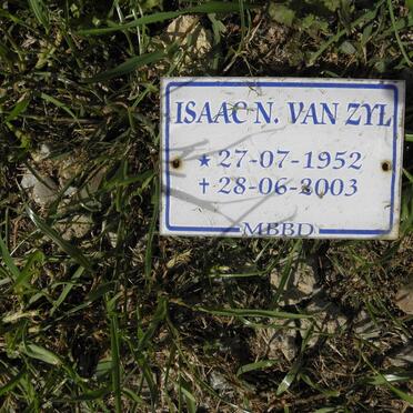 ZYL Isaac N., van 1952-2003