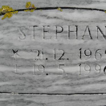 ZYL Stephanus Petrus, van 1936-1986 :: VAN ZYL Stephan 1965-1996