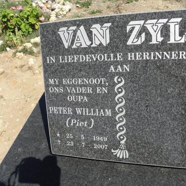 ZYL Peter William, van 1949-2007