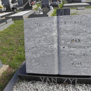ZYL Christiaan, van 1911-1991 &amp; Max 1914-1984