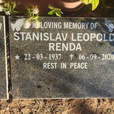 RENDA Stanislav Leopold 1937-2020