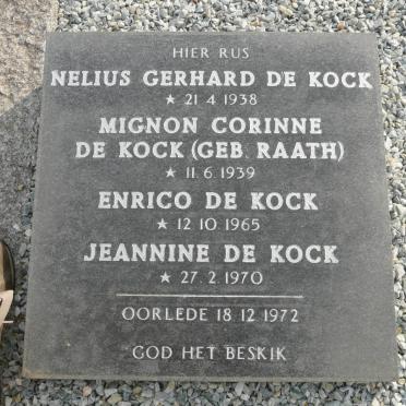 RAATH :: DE KOCK