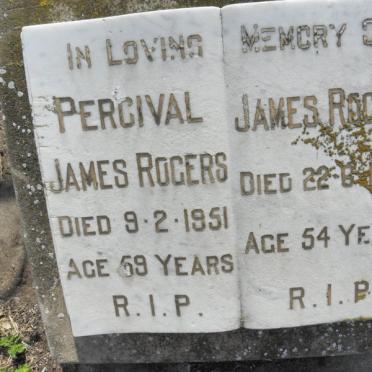 ROGERS Percival James -1951 :: ROGERS James -1922