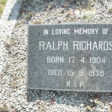 RICHARDS Ralph 1904-1978