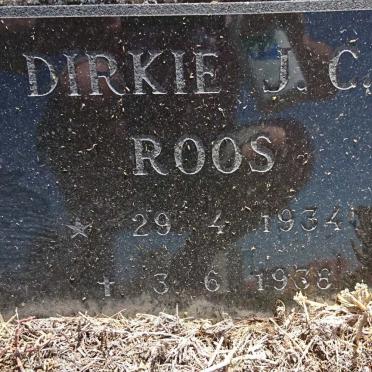ROOS Dirkie J.C. 1934-1938
