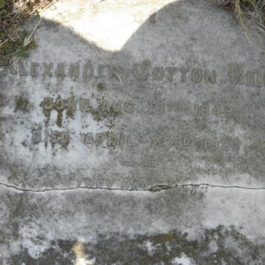 RILEY Alexander Cotton 1849-1922 &amp; Emma Sarah COX 1851-1916