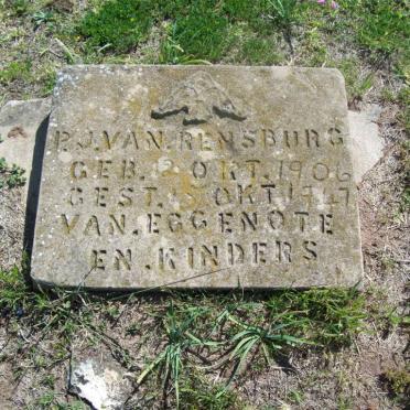 RENSBURG P. J., van 1906-1947