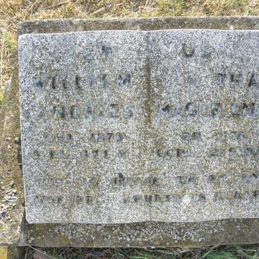 ? William Andries 1870-196? &amp; Martha Magdalena 1878-1931