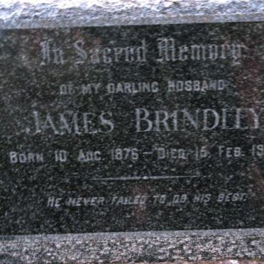 BRINDLEY James 1876-1949