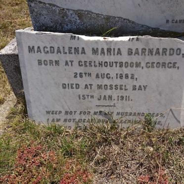 BARNARDO Magdalena Maria 1882-1911