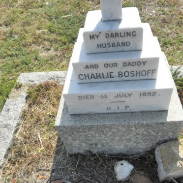 BOSHOFF Charlie -1952