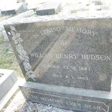 HUDSON William Henry 1887-1963