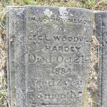 HARDEY Cecil Woody -1894