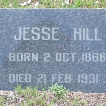 HILL Jesse 1866-1931