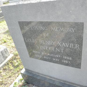 VINTCENT Louis Henry Xavier 1892-1967