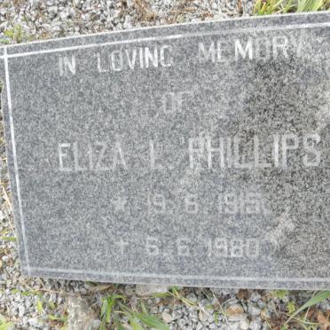 PHILLIPS Eliza P. 1915-1980