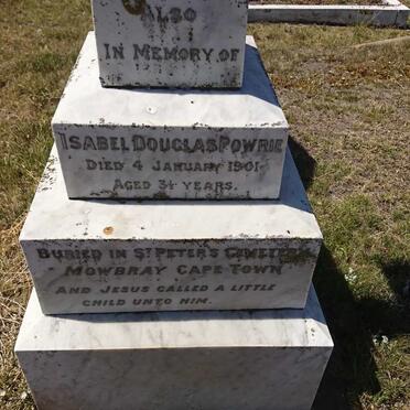 POWRIE Isabel Douglas -1901