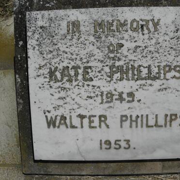 PHILLIPS Walter -1953 :: PHILLIPS Kate -1949