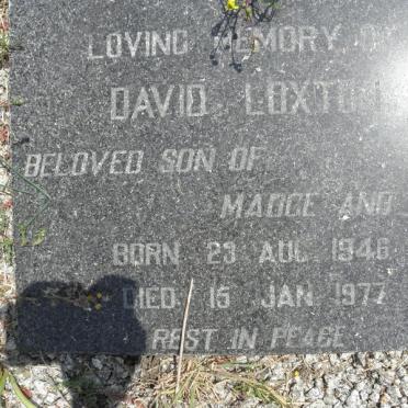 LOXTON David 1946-1977