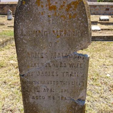 TRAIL Agnes Ma?? -1909