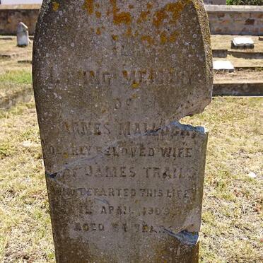 TRAIL Agnes Ma?? -1909