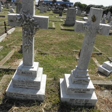 DOWNING Richard 1827-1910 &amp; Letitia Maria 1864-1925