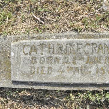 CRANN Catherine 1863-1912