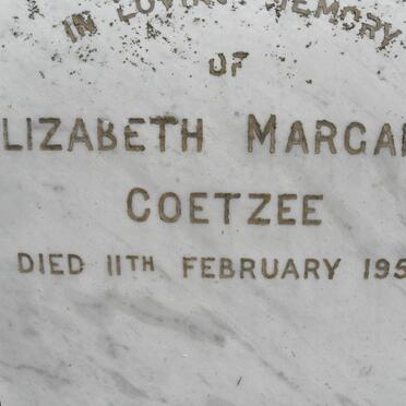 COETZEE Elizabeth Margaret -1953