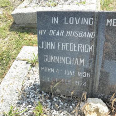 CUNNINGHAM John Frederick 1898-1974