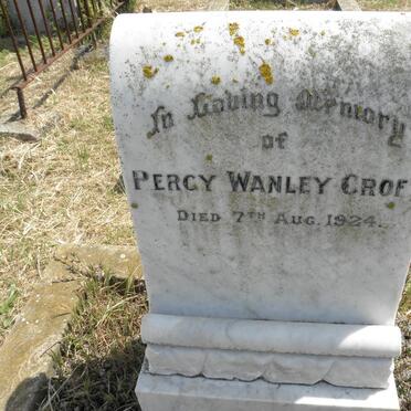 CROFT Percy Wanley :: CROFT Lilian MAI nee KAYSER -1966 :: CROFT G.J. Wanley