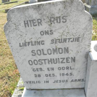 OOSTHUIZEN Solomon -1945