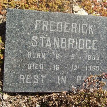 STANBRIDGE Frederick 1903-1969
